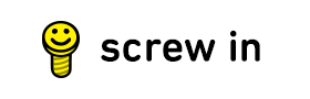 screw in